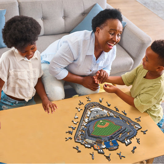 New York Mets™ Citi Field Stadium - Wooden Puzzle