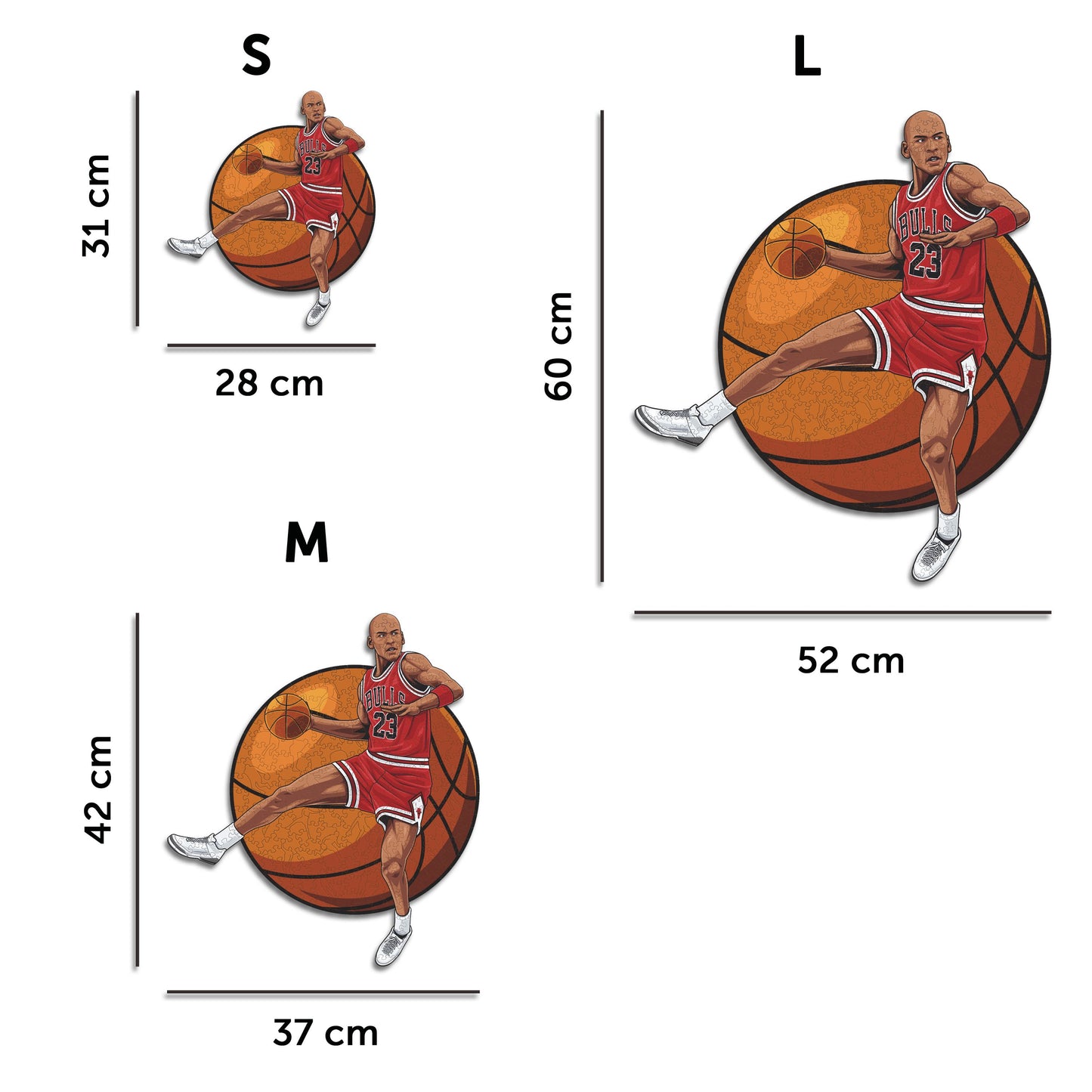 Michael Jordan - Wooden Puzzle