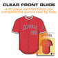 Los Angeles Angels™ Jersey Wooden Puzzle