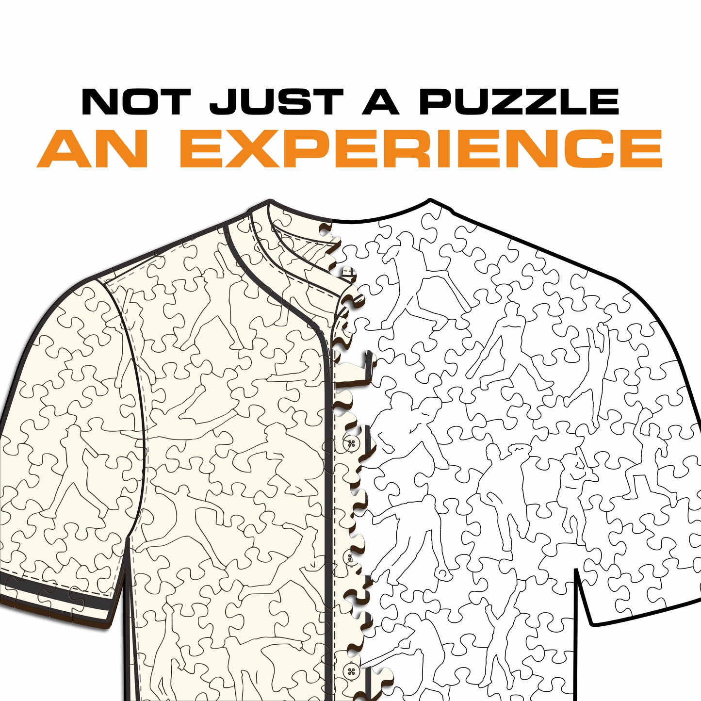 Arizona Diamondbacks™ Jersey Wooden Puzzle