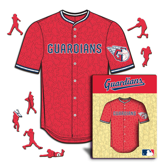 Cleveland Guardians™ - Quebra-cabeça de madeira 
