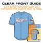 Texas Rangers™ Jersey Wooden Puzzle