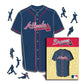 Atlanta Braves™ Jersey Wooden Puzzle