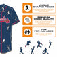 Atlanta Braves™ Jersey Wooden Puzzle