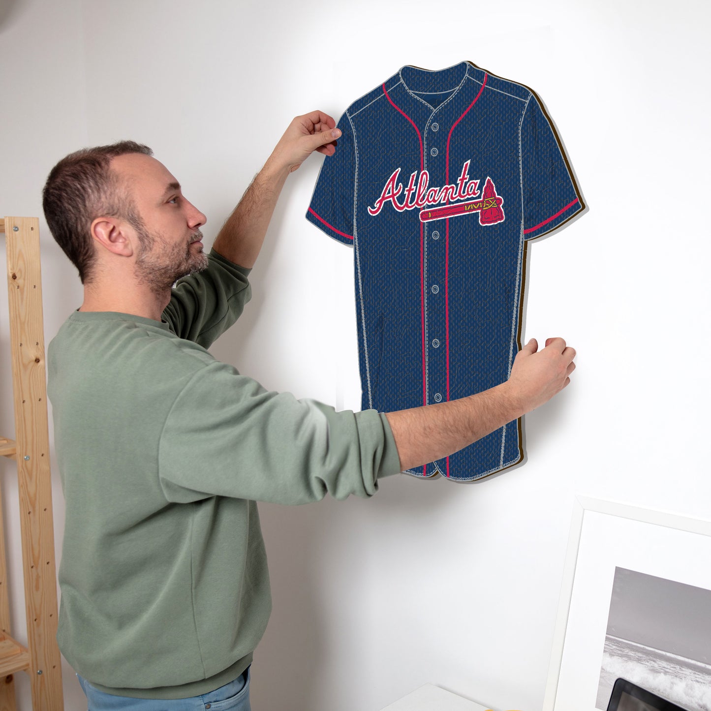 Atlanta Braves™ Jersey Wooden Puzzle