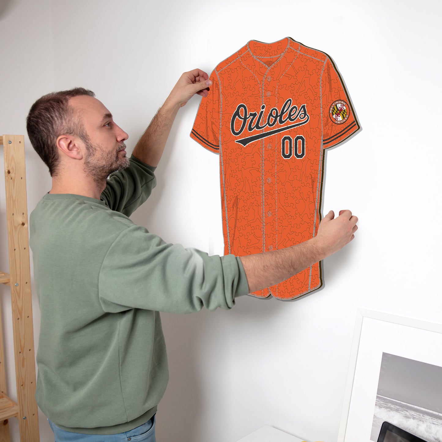 Baltimore Orioles™ Jersey Wooden Puzzle