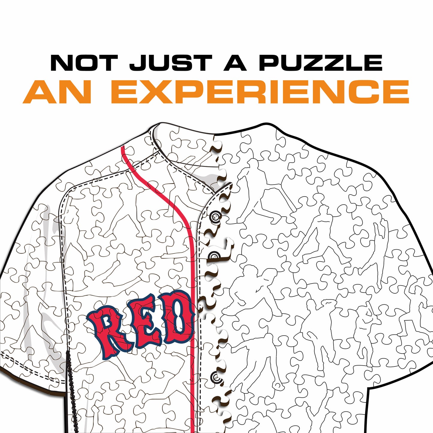 Boston Red Sox™ Jersey Wooden Puzzle