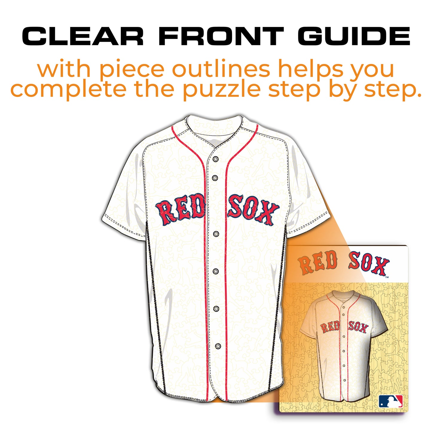Boston Red Sox™ Jersey Wooden Puzzle