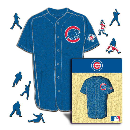 Chicago Cubs™ Jersey Wooden Puzzle