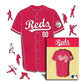Cincinnati Reds™ Jersey Wooden Puzzle