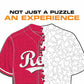 Cincinnati Reds™ Jersey Wooden Puzzle
