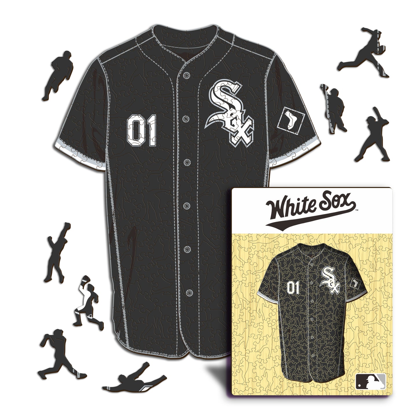 Chicago White Sox™ Jersey Wooden Puzzle