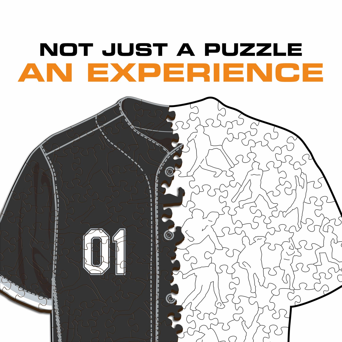Chicago White Sox™ Jersey Wooden Puzzle
