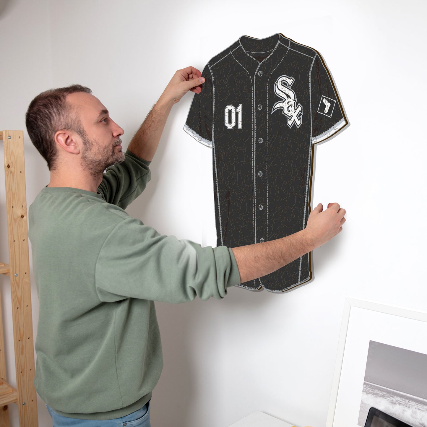 Chicago White Sox™ Jersey Wooden Puzzle