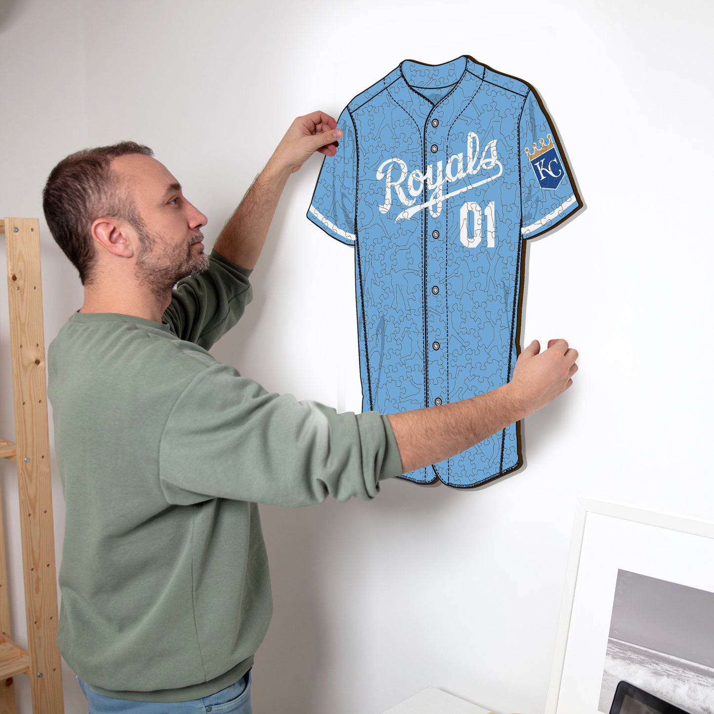Kansas City Royals™ Jersey Wooden Puzzle