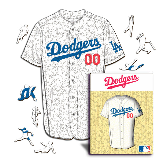 Los Angeles Dodgers™ Jersey Wooden Puzzle