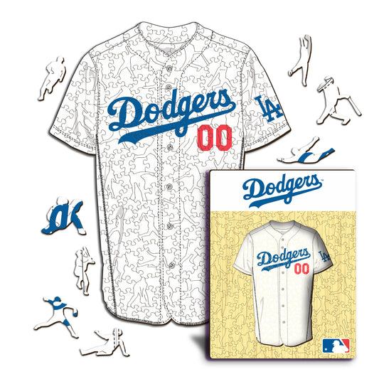 Los Angeles Dodgers™ Jersey Wooden Puzzle