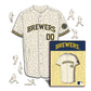 Milwaukee Brewers™ Jersey Wooden Puzzle
