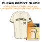 Milwaukee Brewers™ Jersey Wooden Puzzle