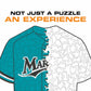 Miami Marlins™ Jersey Wooden Puzzle