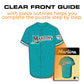 Miami Marlins™ Jersey Wooden Puzzle