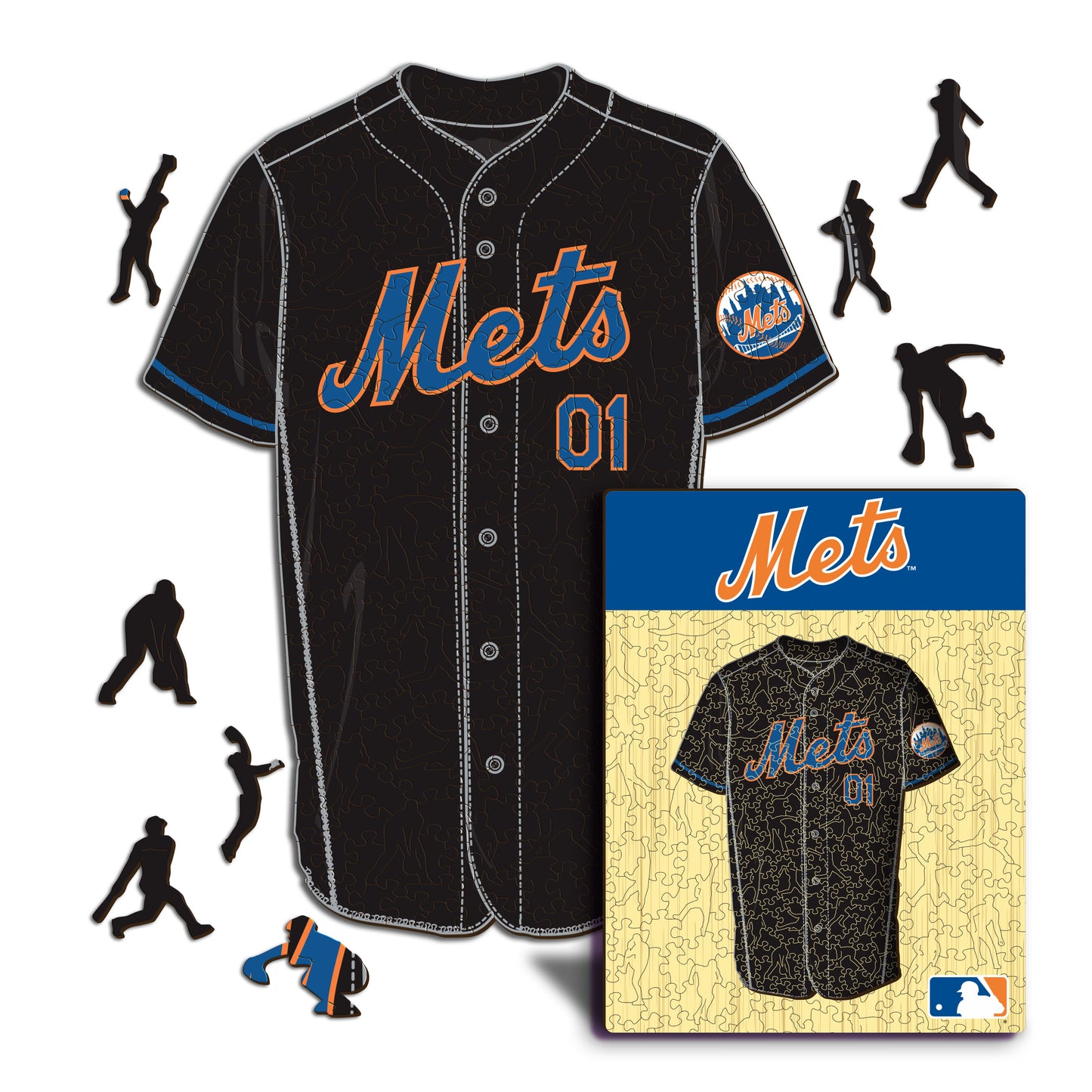 New York Mets™ Jersey Wooden Puzzle