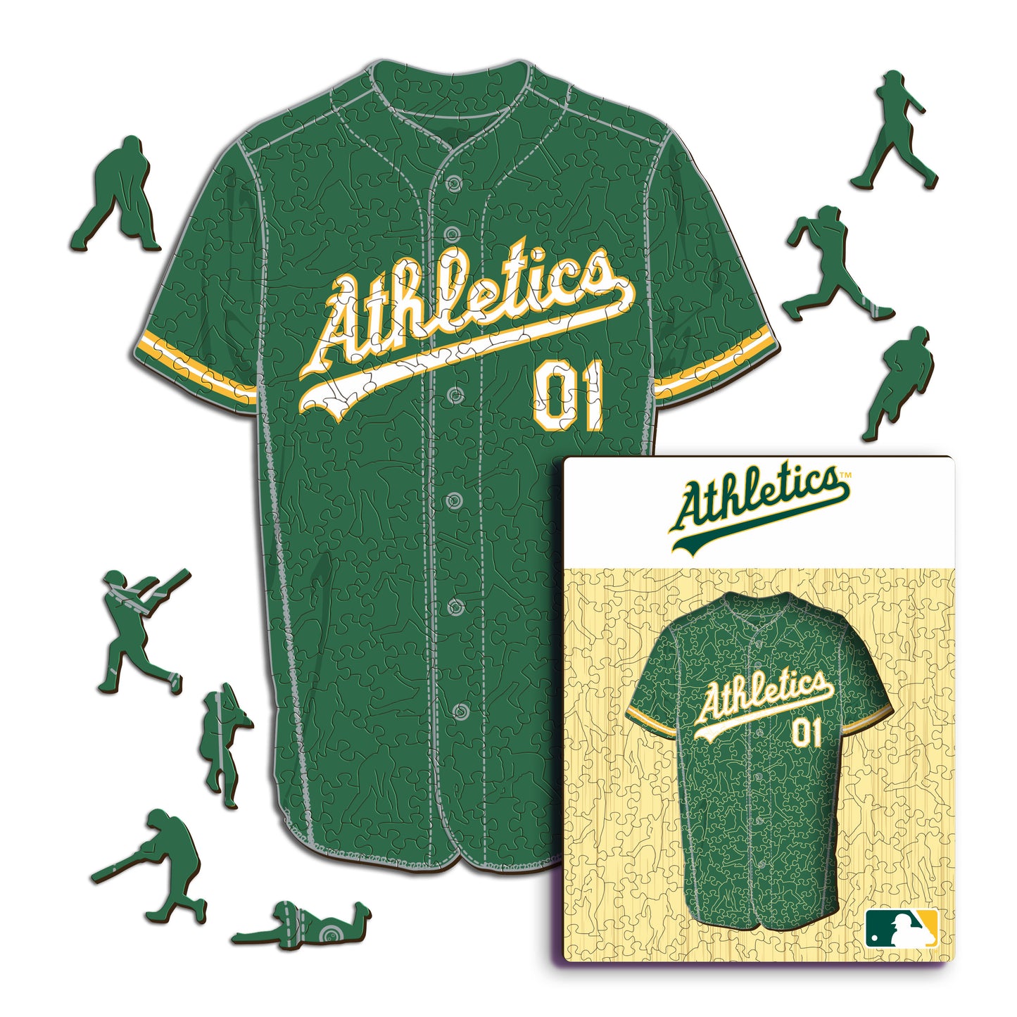Athletics™ Jersey Wooden Puzzle