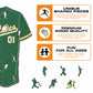 Athletics™ Jersey Wooden Puzzle