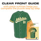 Athletics™ Jersey Wooden Puzzle