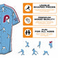 Philadelphia Phillies™ Jersey Wooden Puzzle