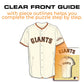 San Francisco Giants™ - Quebra-cabeça de madeira 