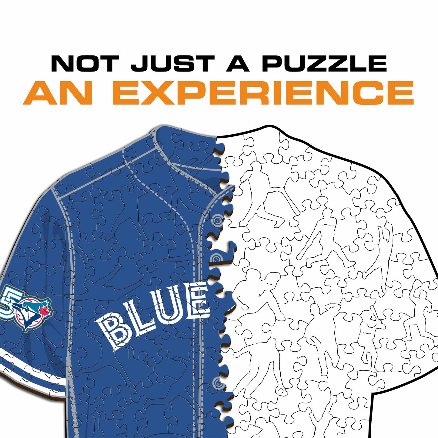 Toronto Blue Jays™ Jersey Wooden Puzzle