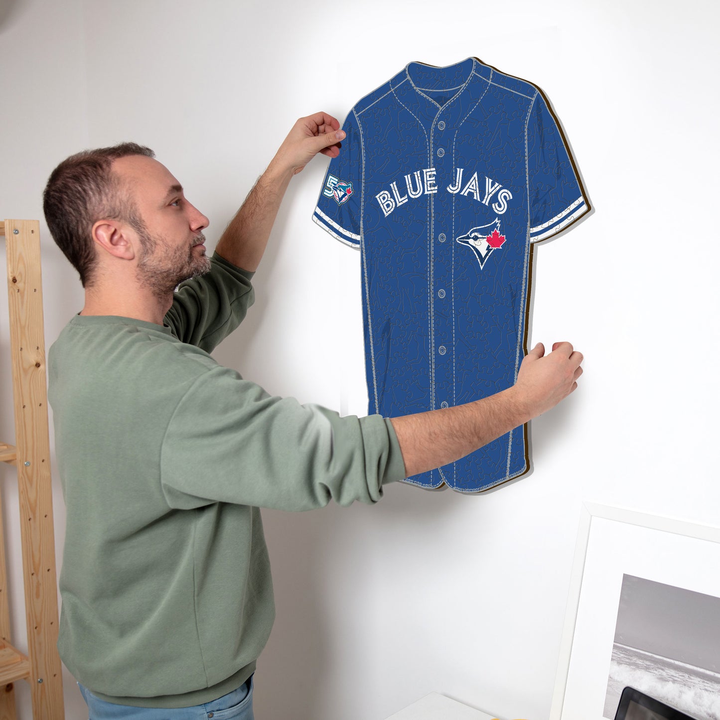 Toronto Blue Jays™ Jersey Wooden Puzzle