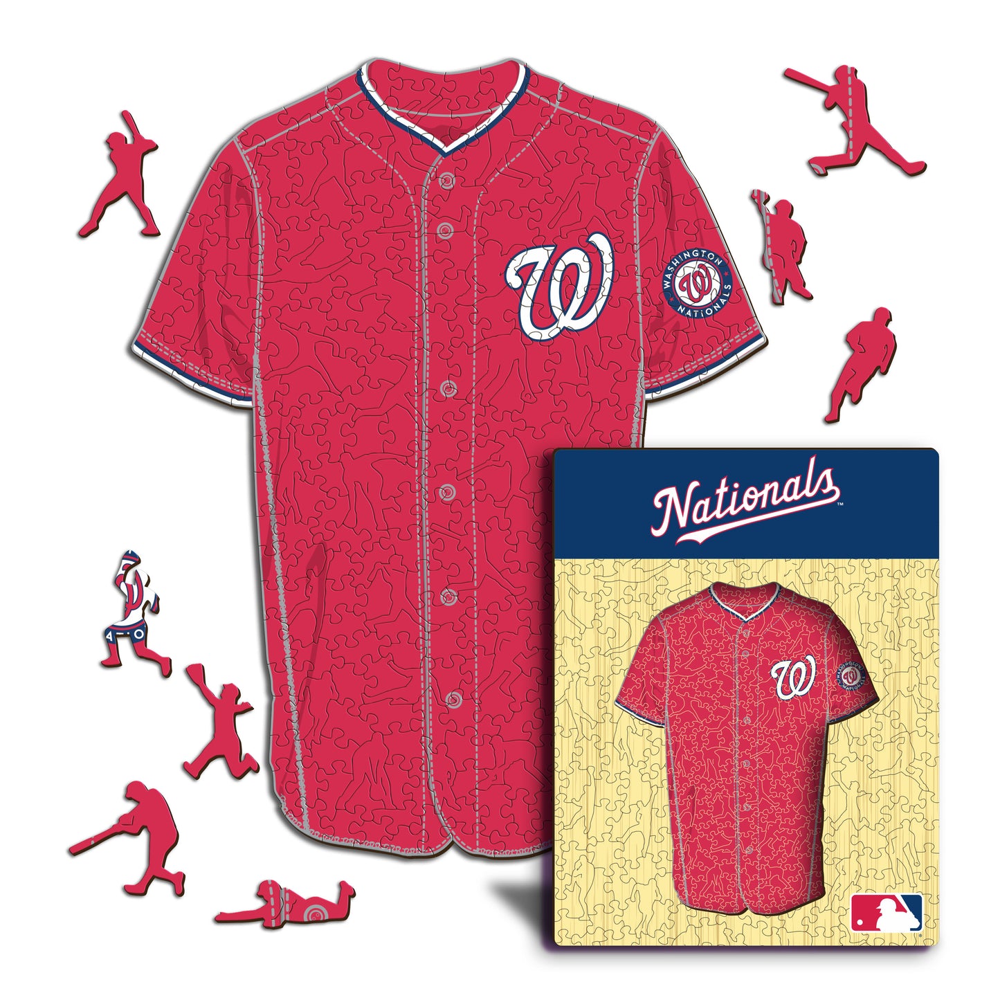Washington Nationals™ Jersey Wooden Puzzle