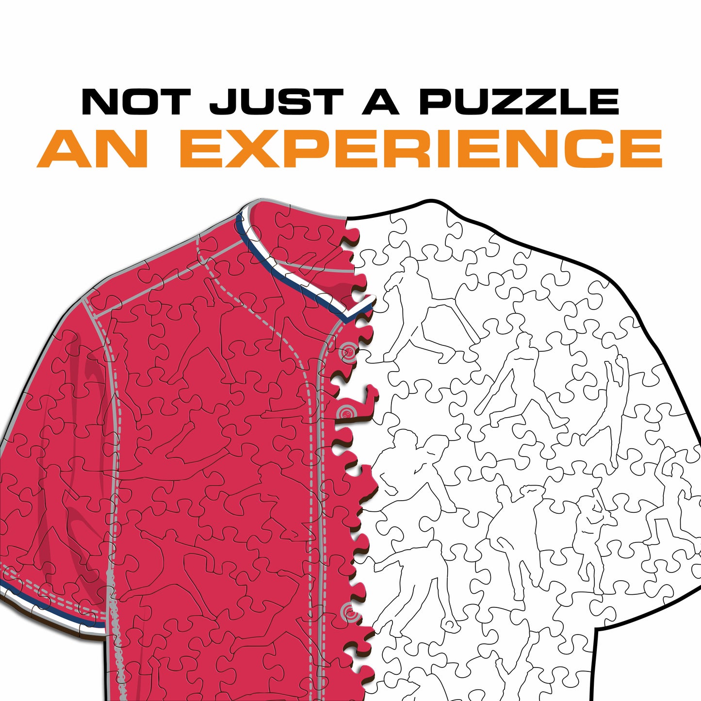 Washington Nationals™ Jersey Wooden Puzzle