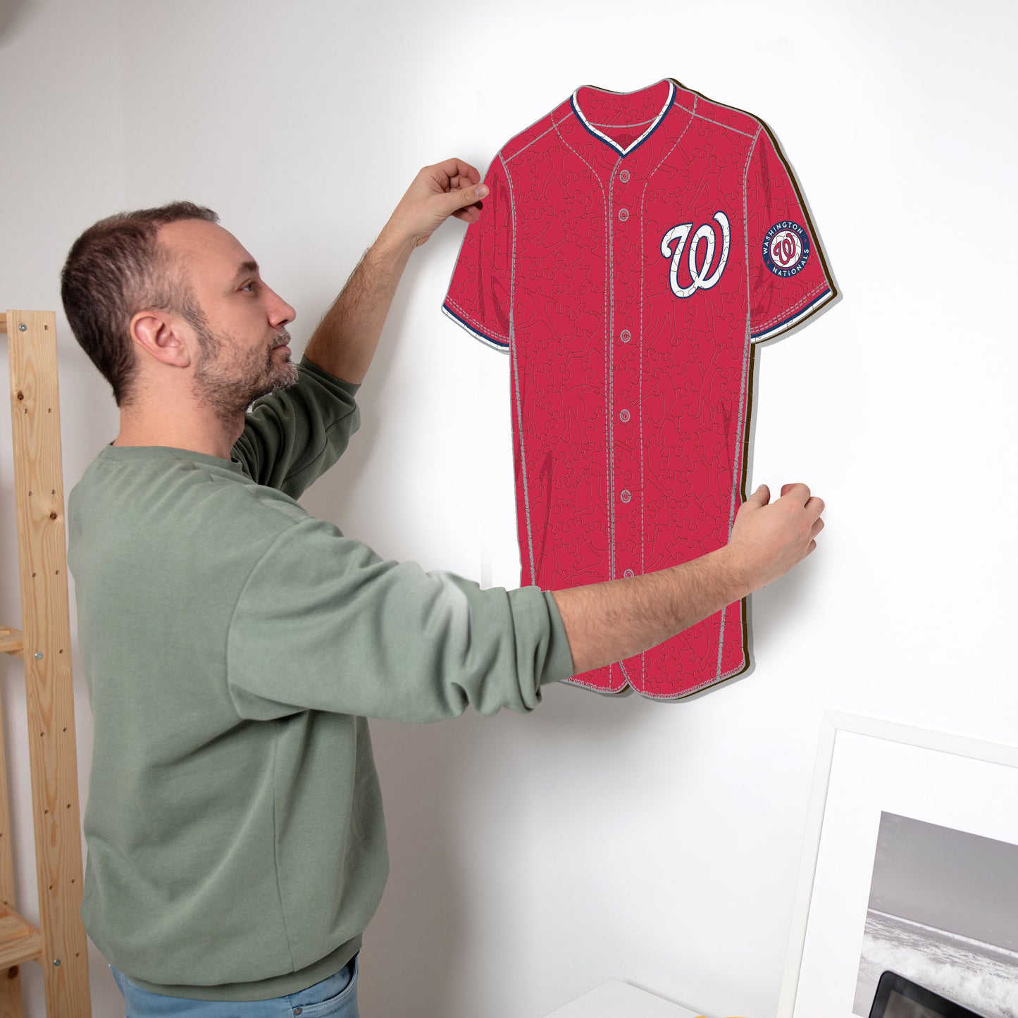 Washington Nationals™ Jersey Wooden Puzzle