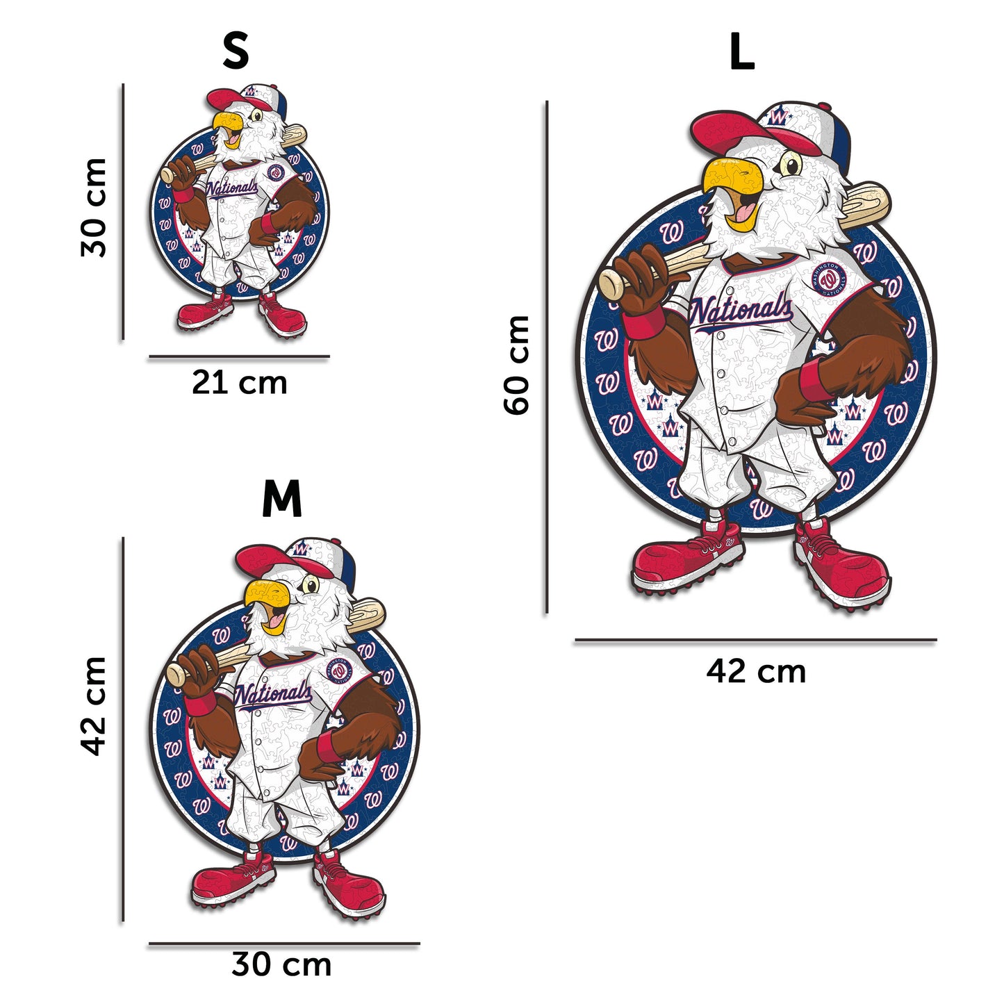 2 PACK Washington Nationals™ Baseball + Mascot