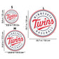 2 PACK Minnesota Twins™ Ball + Primary Logo