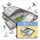 Texas Rangers™ Globe Life Field Wooden Puzzle