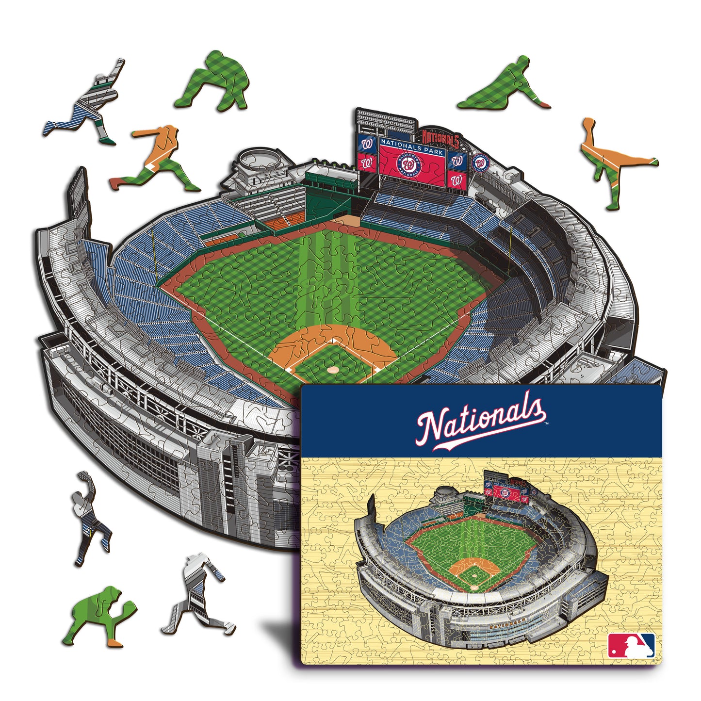 Washington Nationals™ Nationals Park Wooden Puzzle