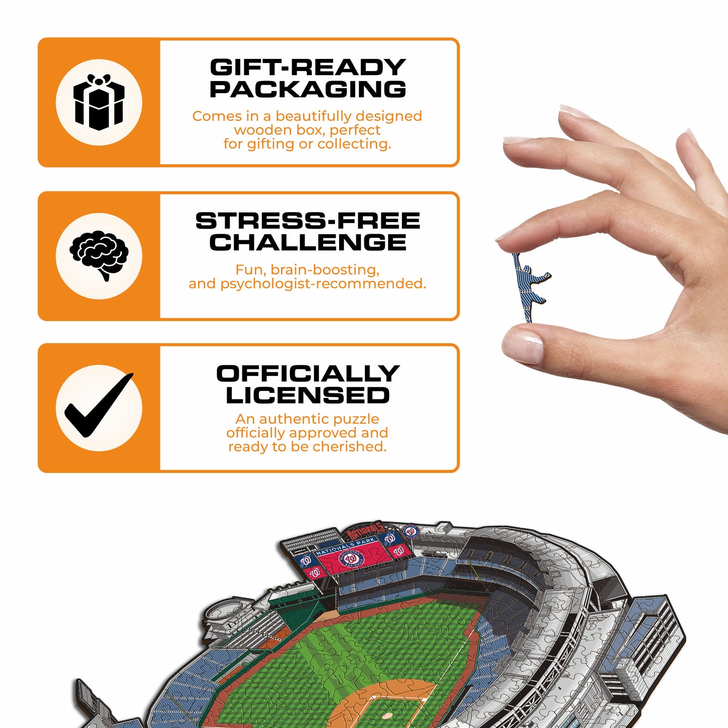 Washington Nationals™ Nationals Park Wooden Puzzle