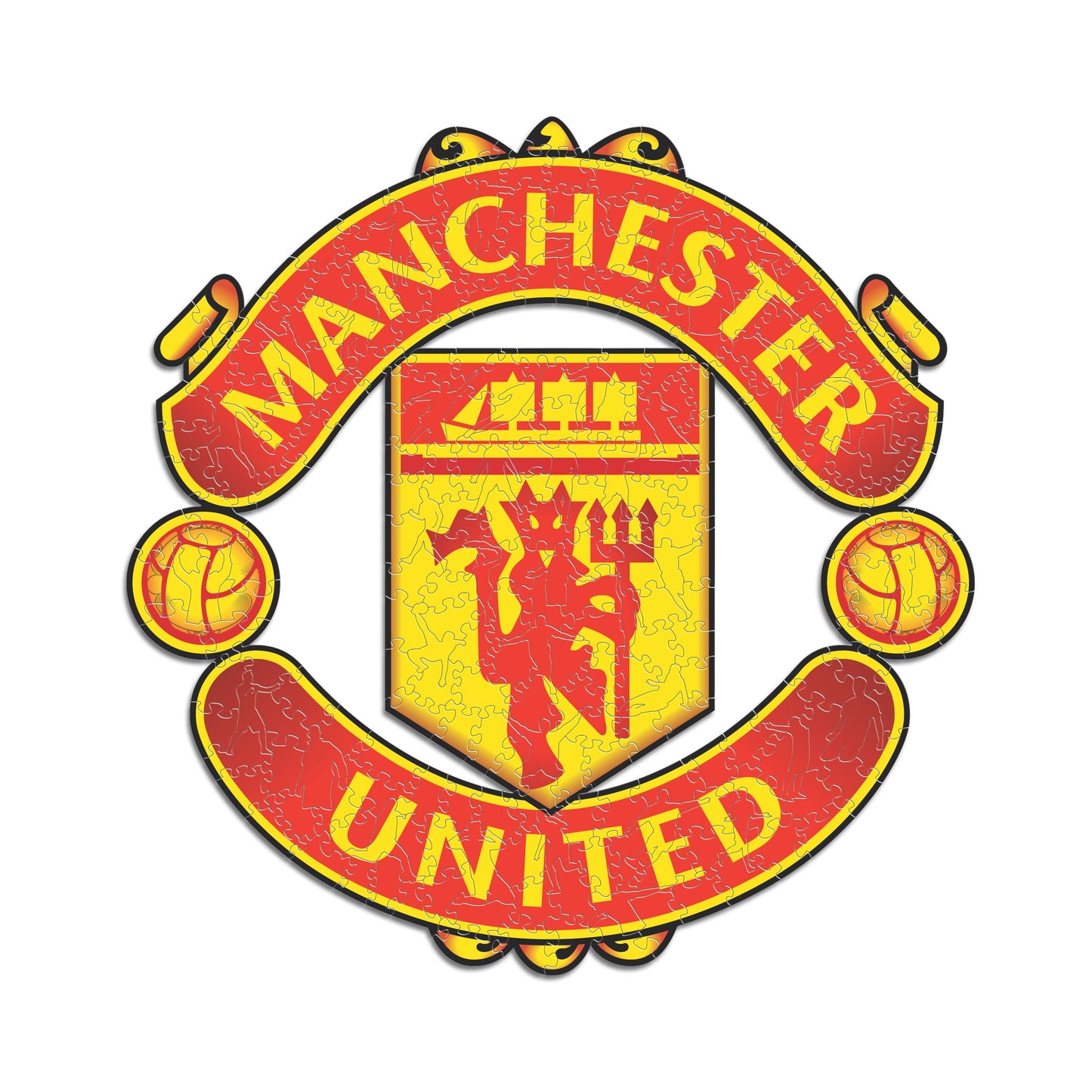 Manchester United FC® 標誌 - 木製拼圖