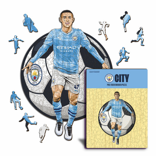 Phil Foden - Wooden Puzzle