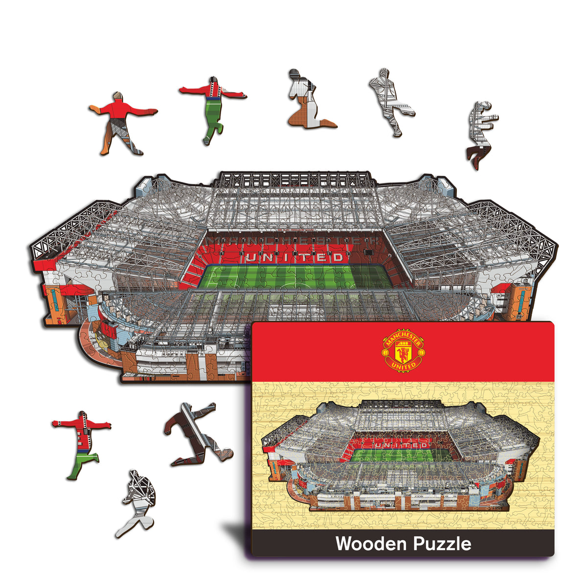 Manchester United FC® Old Trafford Wooden Puzzle