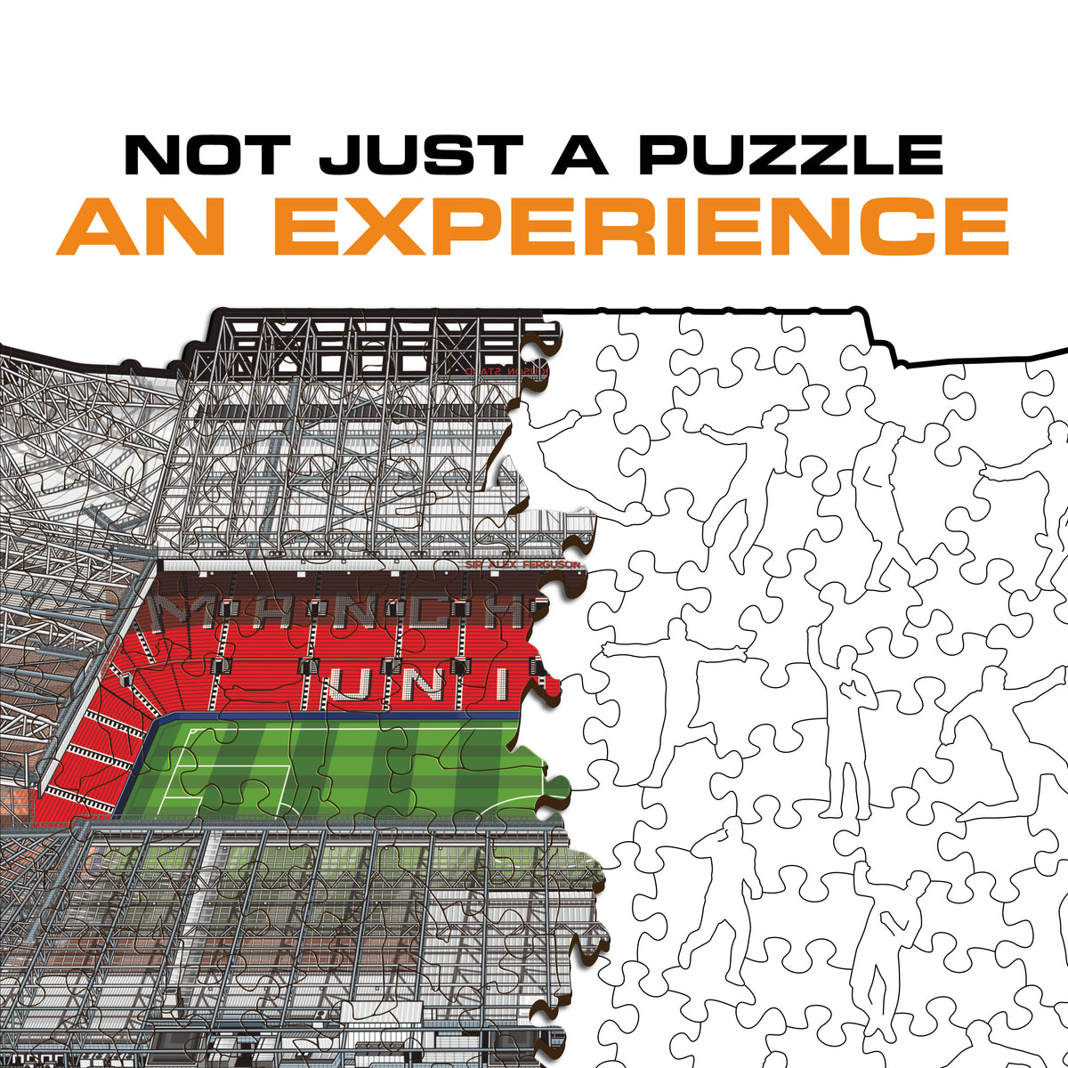 Manchester United FC® Old Trafford Wooden Puzzle