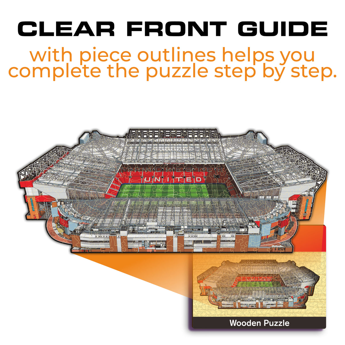 Manchester United FC® Old Trafford Wooden Puzzle