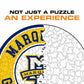 Marquette Golden Eagles Logo Wooden Puzzle