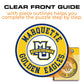 Marquette Golden Eagles Logo Wooden Puzzle