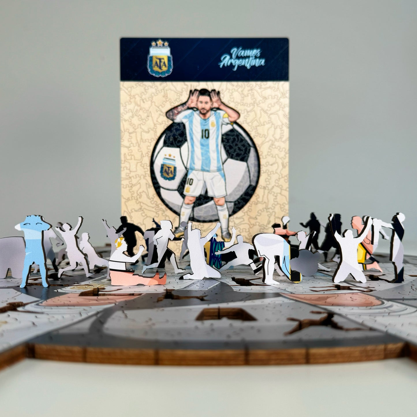 Lionel Messi - Wooden Puzzle