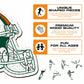 University of Miami Helmet - Wooden Puzzle